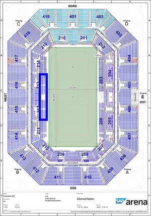 Sap Arena Mannheim Seating Chart